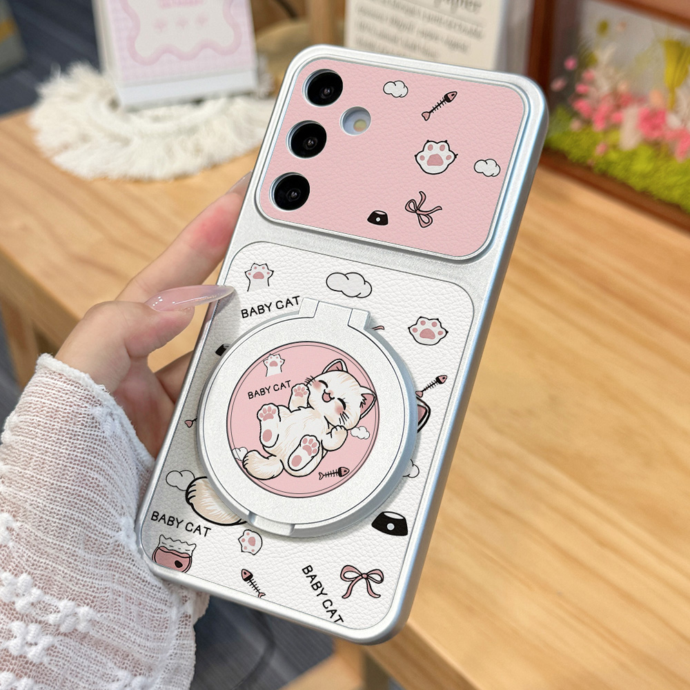 Cartoon schattige kat telefoon - Phone Cases With Stand recensie en prijs