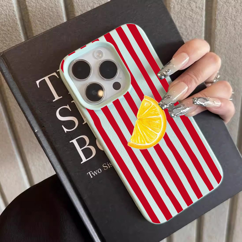Mode Lemon Patroon TPU Silicon - Phone Cases Trendy recensie en prijs