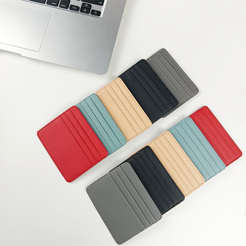 1Pc Pu Lederen Id Kaarthouder  - Slim Card Slot Case recensie en prijs