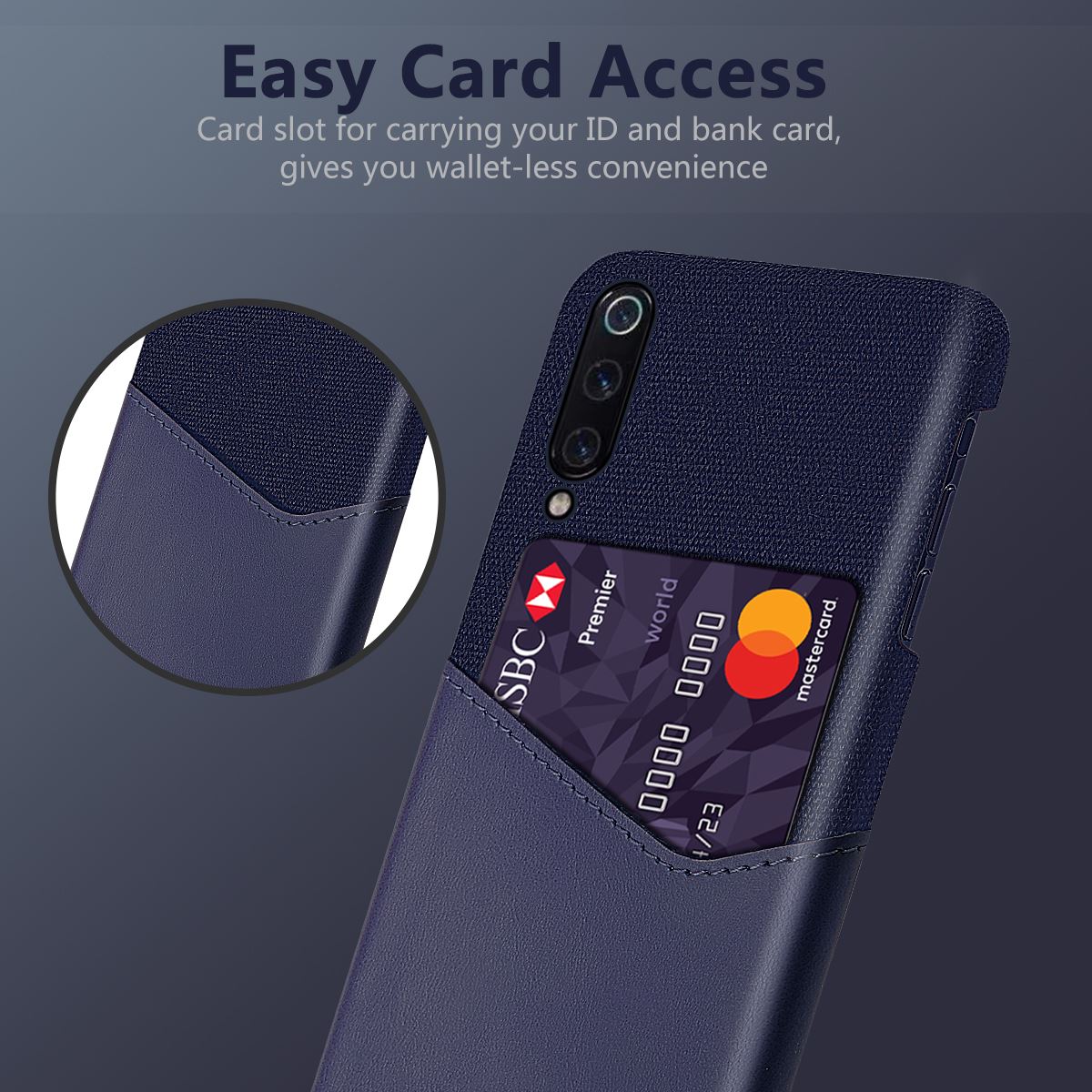 Voor Xiaomi Mi 9 Mi 9 SE Case  - Slim Card Slot Case recensie en prijs