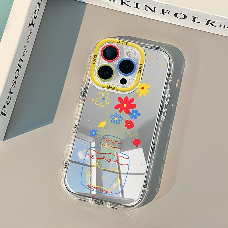 Zomerse Daisy Cat Vaas Design  - Phone Cases Art recensie en prijs