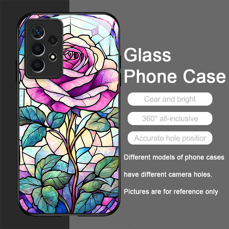 Kleurrijk glazen telefoonhoesj - Phone Cases Art recensie en prijs