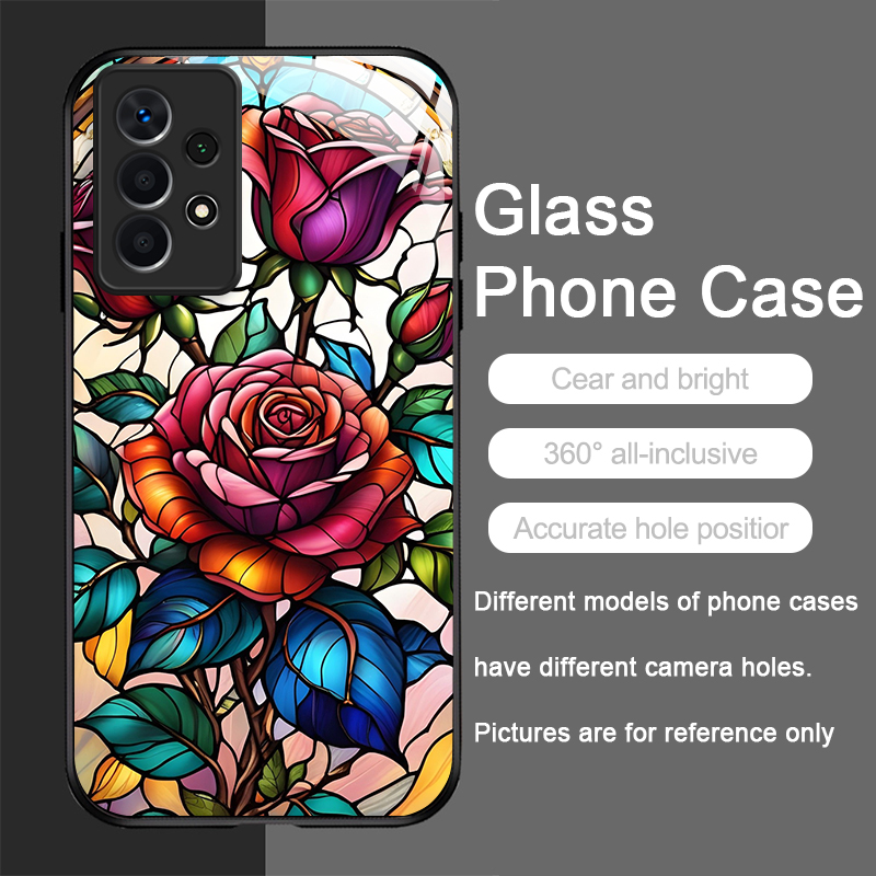 Kleurrijk glazen telefoonhoesj - Phone Cases Art recensie en prijs