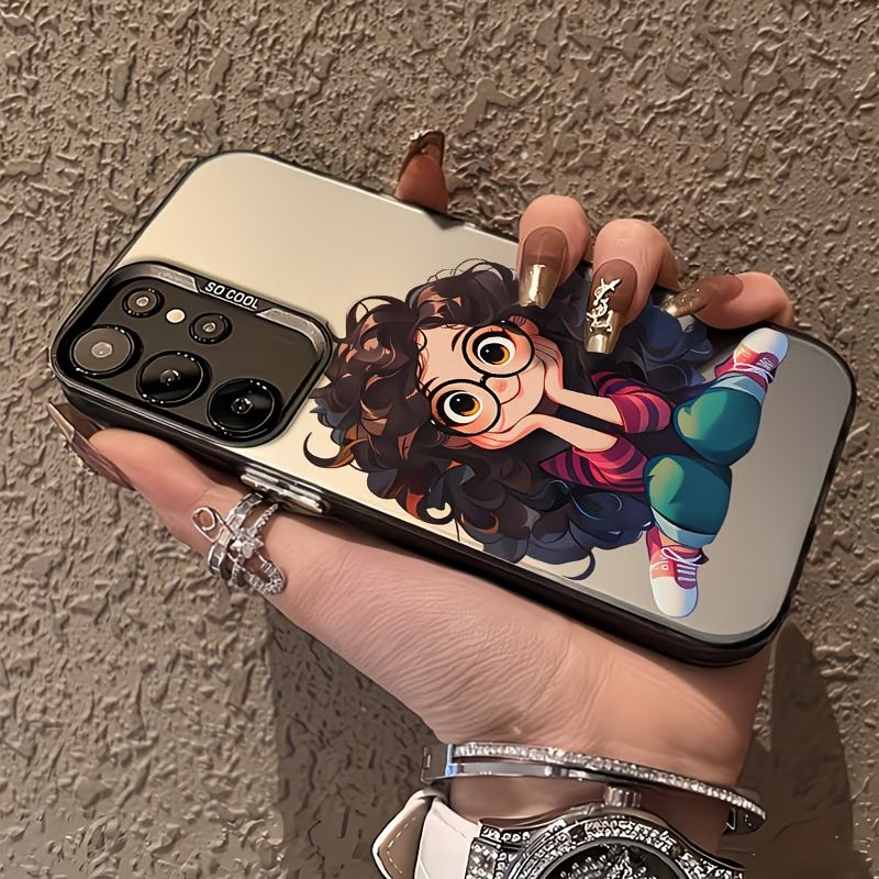 Schattig krullend haar bril me - Phone Cases For Girls recensie en prijs