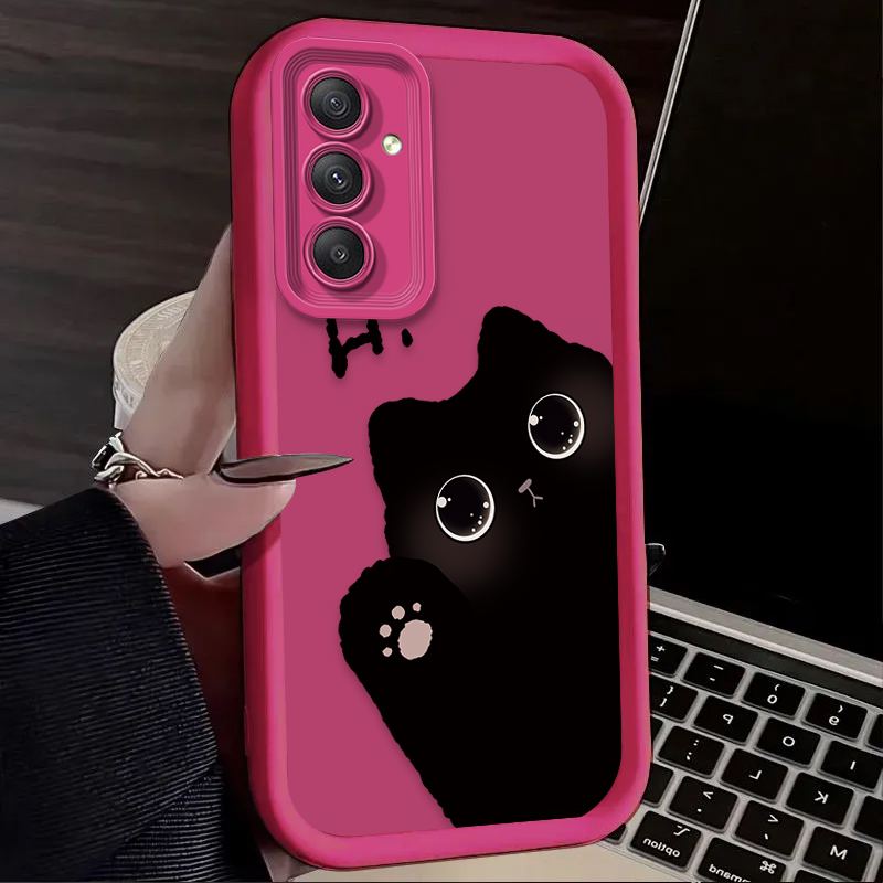 Mooie Big Eyed Cat Telefoon Ca - Phone Cases For Samsung A14 recensie en prijs