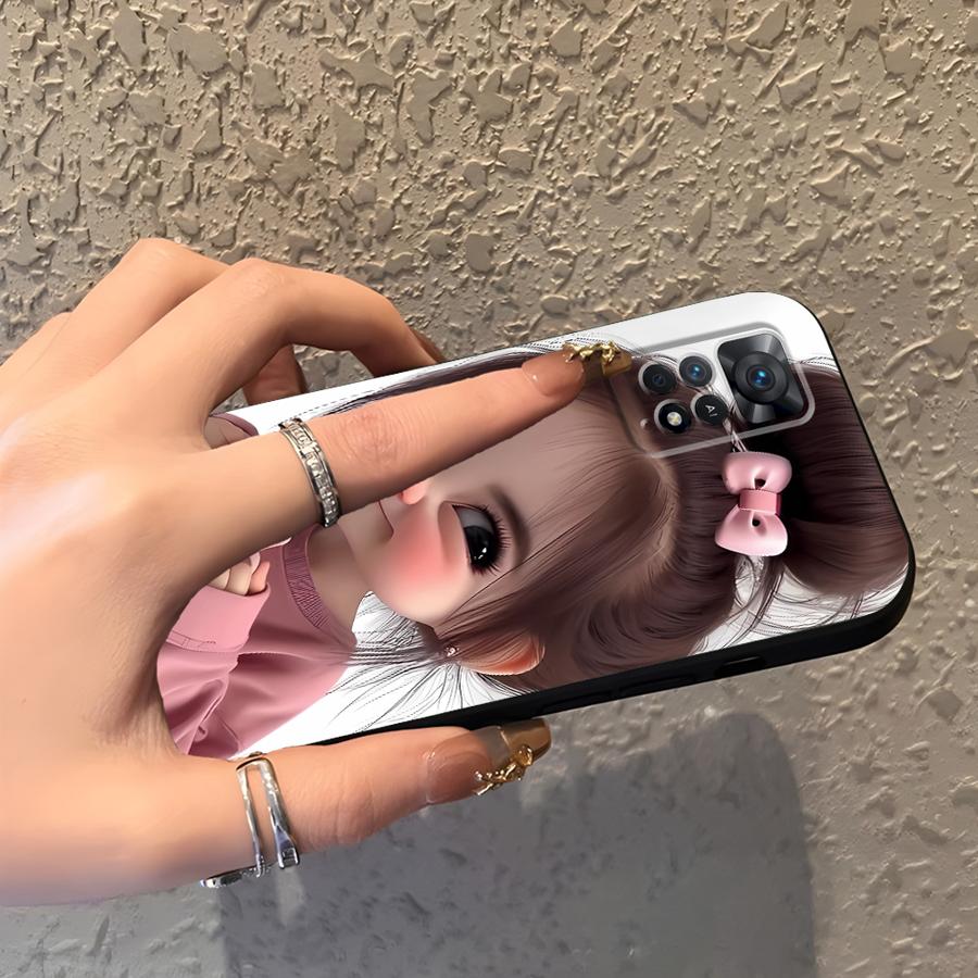 Cartoonmeisjespatroon telefoon - Phone Cases For Girls recensie en prijs