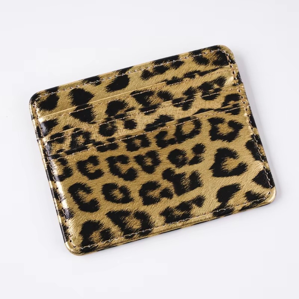 Klassiekers PU-leer Luipaardpr - Slim Card Slot Case recensie en prijs