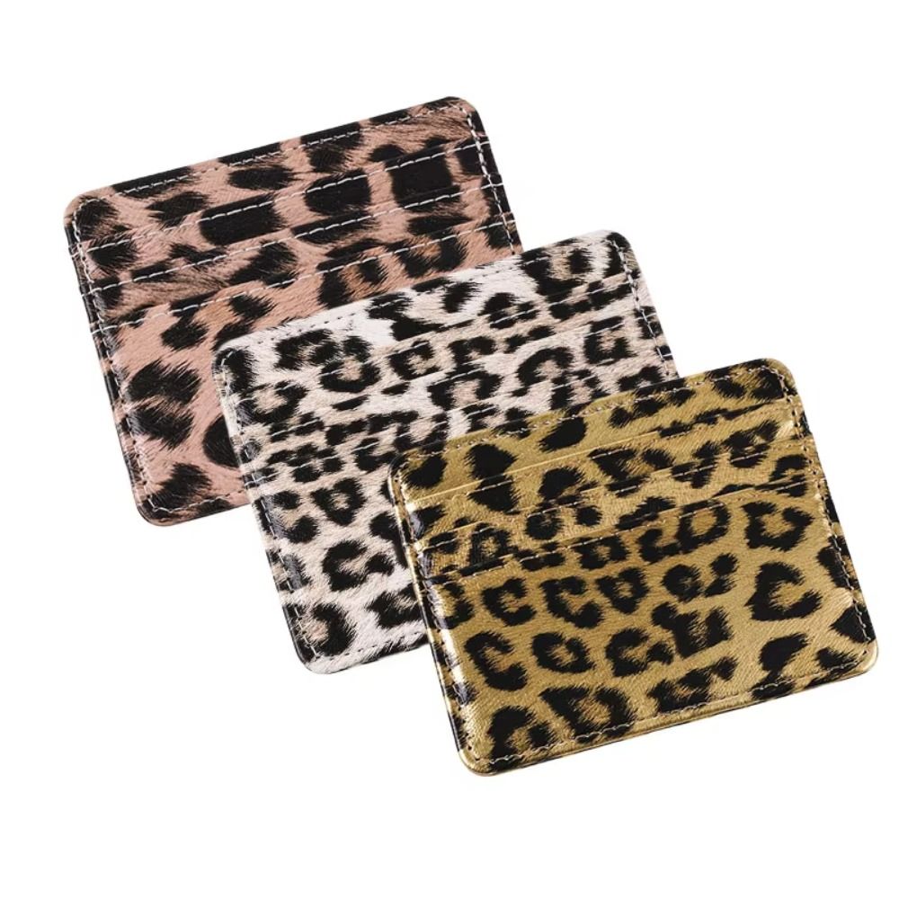 Klassiekers PU-leer Luipaardpr - Slim Card Slot Case recensie en prijs