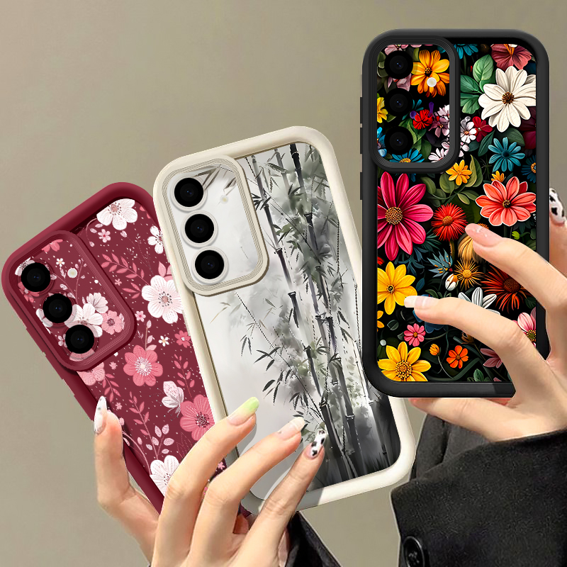Kleurrijke bloemenpatroon hoes - Phone Cases For Samsung A14 recensie en prijs
