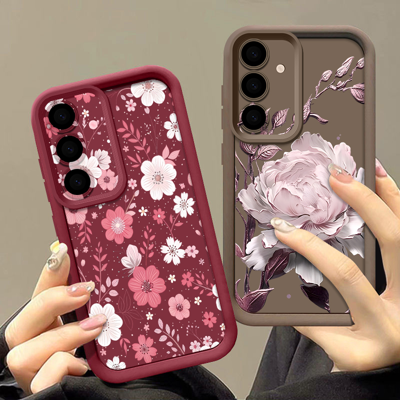 Kleurrijke bloemenpatroon hoes - Phone Cases For Samsung A14 recensie en prijs