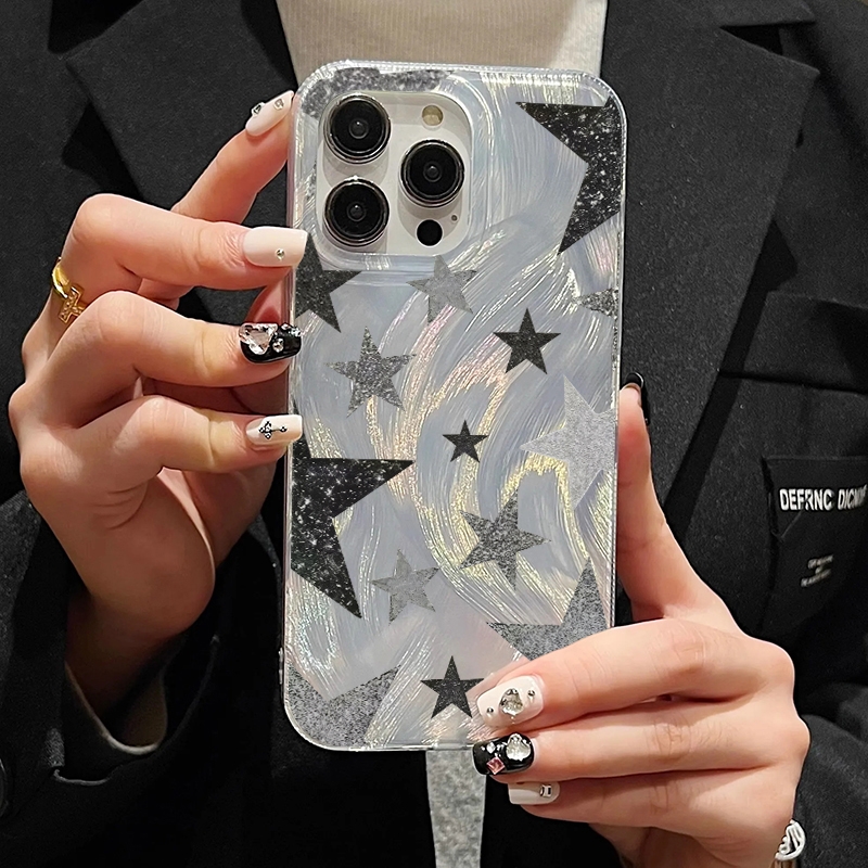 Glanzende Ster Trendy Patroon  - Phone Cases Trendy recensie en prijs