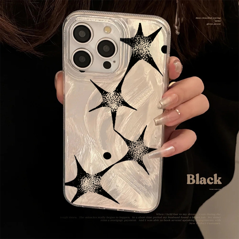 Glanzende Ster Trendy Patroon  - Phone Cases Trendy recensie en prijs