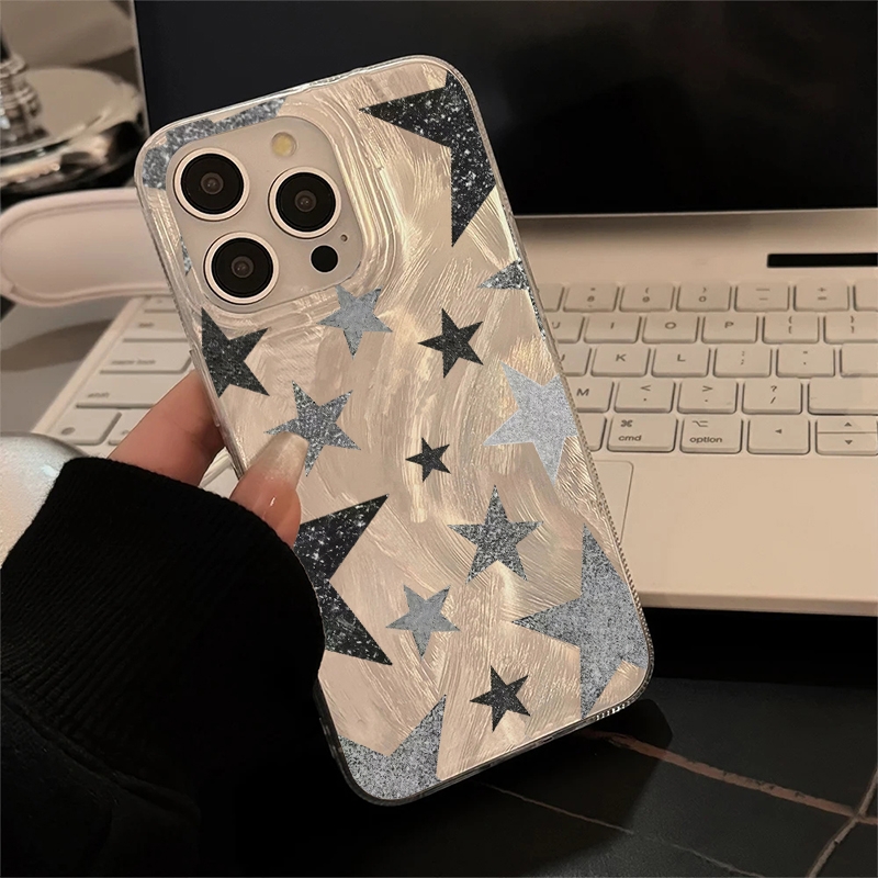 Glanzende Ster Trendy Patroon  - Phone Cases Trendy recensie en prijs