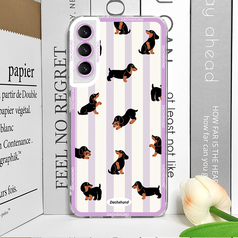 Schattige teckel telefoonhoesj - Phone Cases For Samsung Galaxy recensie en prijs