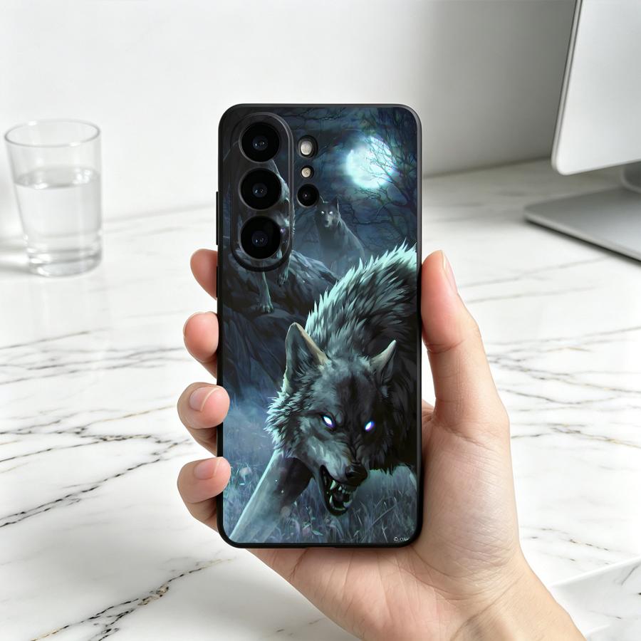 Wolf Pack Under Moon hoesje vo - Phone Cases Under $20 recensie en prijs