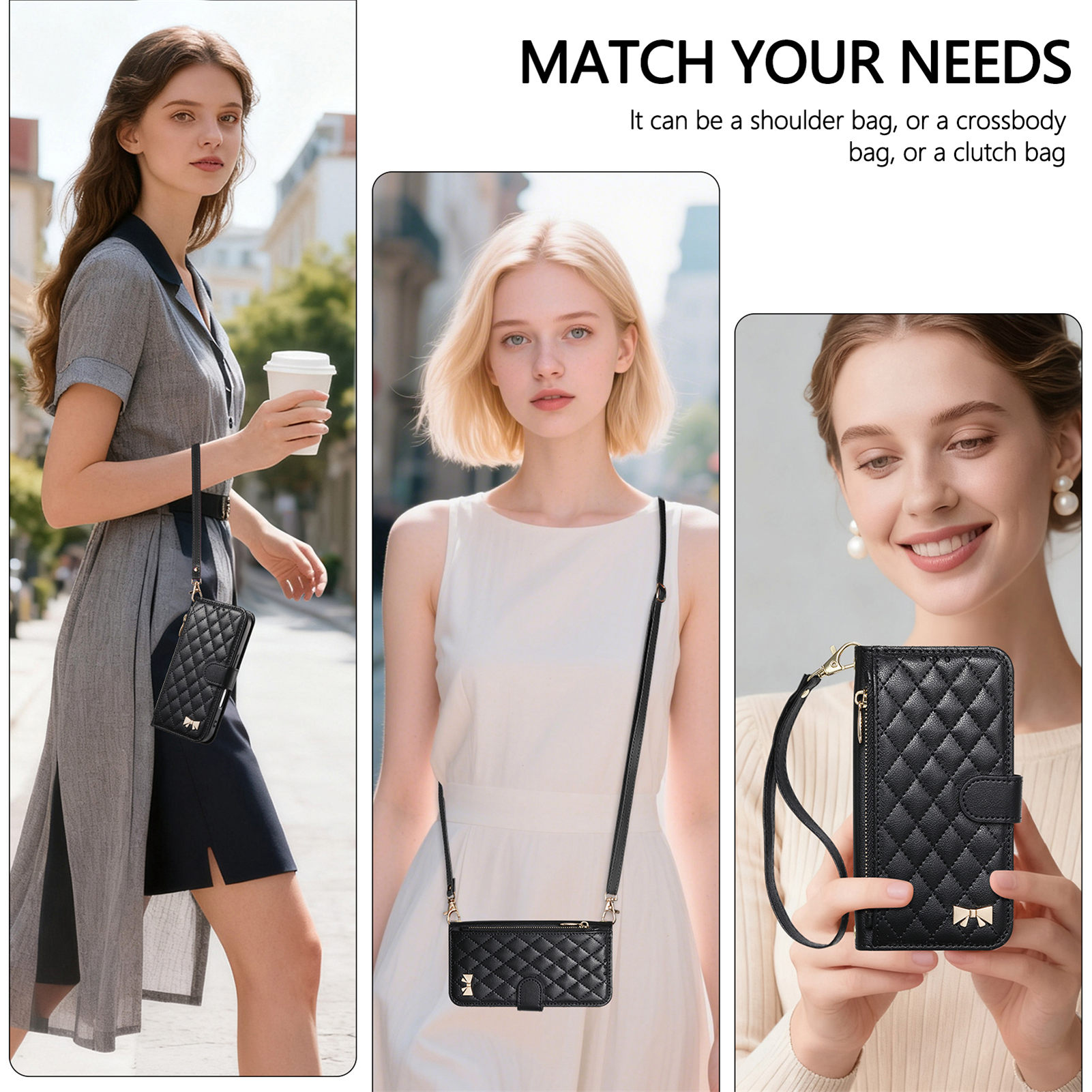 PU Lederen Rits Crossbody Flip - Phone Cases With Wallet recensie en prijs