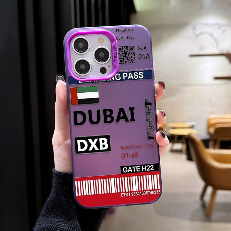Dubai Boarding Pass Ticket Tel - Phone Cases Dubai recensie en prijs