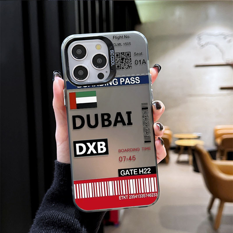 Dubai Boarding Pass Ticket Tel - Phone Cases Dubai recensie en prijs